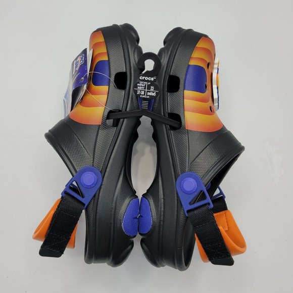Crocs Space Jam A New Legacy Clogs Black Orange US Size Women's 7 Men's 5 NWT - Picture 6 of 7